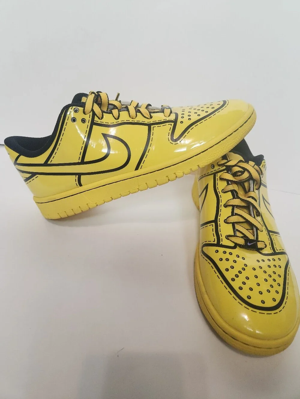Nike Dunk Low X Lego Yellow Sneakers